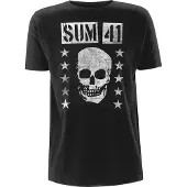 Ginza.se Sum 41: Unisex T-Shirt/Grinning Skull (Black) (Large)