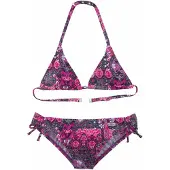Buffalo Bikini antracit / rosa / svart