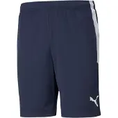 Puma teamLIGA Träningsshorts - Marinblå, storlek Small