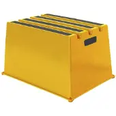 Twinco TWIN 6600 - Säkerhetssteg - högkonsistenspolyeten - gul