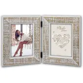 Zep WW3557 Växelram akryl Pappersformat: 13 x 18 cm (B x H x D) 380 x 240 x 1.7 mm Brun, Vit