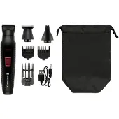 Remington G12 Graphite Series 12in1 Multi-Grooming Kit PG2120 Skäggtrimmer, Hårtrimmer, Kroppshårstrimmer, Öron-/näshårstrimmer, Precisionstrimmer