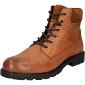 Bugatti Boots med snörning konjak