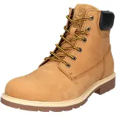 Bugatti Boots med snörning gul