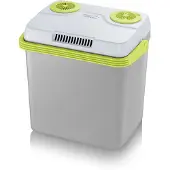 Severin 2925 Kylbox EEK: E (A - G) Termoelektrisk 5 V, 12 V, 230 V Grå, Grön, Vit 25 l