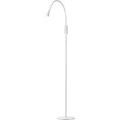 Nielsen Golvlampa Twist vit LED dimbar