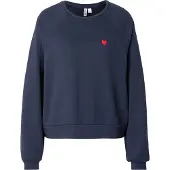 Pieces Sweatshirt 'PCGRETA' nattblå