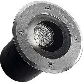 LEDS-C4 Golvinbyggnadslampa Gea GU10 GEA, Aluminium / grå / zink, Rostfritt stål, Modern, Inbyggnadsspotlights