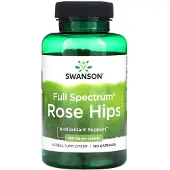 Swanson Health Full Spectrum Nypon, 500 mg, 120 kapslar