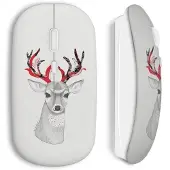 MANIACASE Souris Sans Fil Cerf Style Design
