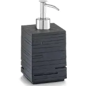 Zeller Soap Dispenser SLATE, juodas,