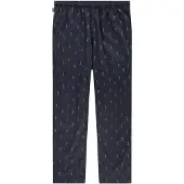 Pockies Pyjamasbyxa 'Ski Man' marinblå / röd / vit