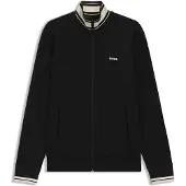 BOSS för män. 50543081 Zone sweatshirt svart (5XL), Casual, Bomull