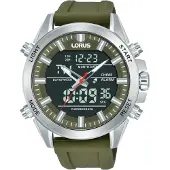 Lorus Watches Rw669ax9 45mm 10atm Quartz/analogical/digital Klocka