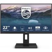 Philips 222S9JML LCD-skärm EEK D (A - G) 54.6 cm (21.5 tum) 1920 x 1080 pixel 16:9 4 ms DisplayPort, HDMI, VGA VA LCD