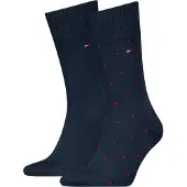 Tommy Hilfiger 2-Pack Strumpor 002 Blå Mörkblå Storlek