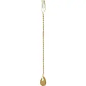 Barprofessional Barspoon Trident 30 Cm - Guld
