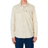 Pepe Jeans för män. PM308584TC4 Regular overshit skjorta vit ecru (L), Casual, Bomull, Lång ärm