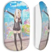 CAPACHEAP Souris sans fil kawaii girl music anime