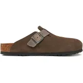 Birkenstock Pantolette 'Boston' greige