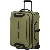 Samsonite Ecodiver Wheeled Duffle 55/20 Back Pack LTD Waxed Wasabi