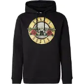 Amplified Guns n Roses: Drum Amplified Black Xx Large Hoodie Sweatshirt