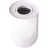 Eco-Light Ecolight halogenarmatur GU10 för montering, rund, vit OHN-3B