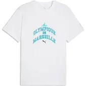 Puma Olympique De Marseille Ftblculture Tee Men, storlek Small