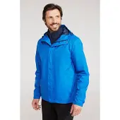 Mountain Warehouse Torrent vattentät jacka för män (Kobolt)