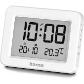 Hama 00222205 Väckarklocka Vit