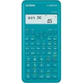 Casio FX-220 Plus, Ficka, Vetenskapsfunktion, 12 siffror, 2 linjer, Batteri, Blå