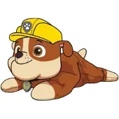Paw Patrol Gosedjur - 20 cm - Gund &amp; Collar - Rubble - - One Size - Gosedjur