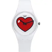 Swatch Gw718 Alla hjärtans dag LOve O clOck Public Uretanklocka GW718