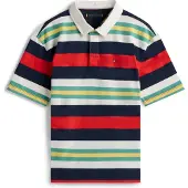 Tommy Hilfiger Rugby Stripe Jersey Polo Shirt