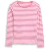 Tom Tailor 1043085 Striped Interlock T-shirt Med Lång ärm
