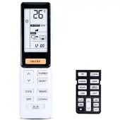 Mtp Products 0010402886D Ersättningsfjärrkontroll för Haier luftkonditioneringsapparater