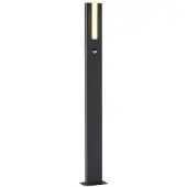 LUCANDE Utomhusbelysning , Virgalia, Svart, Terrass, Aluminium, Modern
