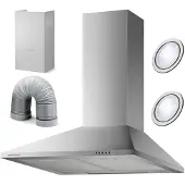 Berdsen BT-213 INOX 60 cm fläktkåpa