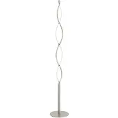 LINDBY Golvlampa , Auron, dimbara, Grå, Vardagsrum, Metall, Modern