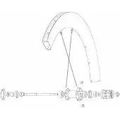 Mavic Kit 12 Rear Ds Com Pro Carbon Ust Ekrar