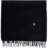 Lyle & Scott Halsduk i lammullsblandning - Svart