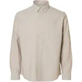 Selected Regrick Oxford Flex Skjorta Med Långa ärmar