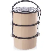 Orion Matlåda med Tre Behållare och Lock, 1,5L Kapacitet