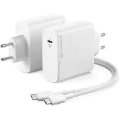 Alogic 1X100, inomhus, AC, 20 V, 1,5 A, 2 m, Vit