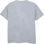 Disney Girls Dumbo Sitting On Books Cotton T-Shirt (Sports Grey)