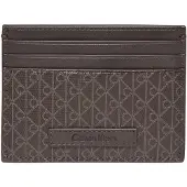 Calvin Klein Allover Monogram Logo Card Holder