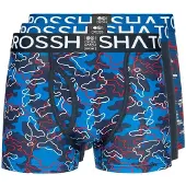 Crosshatch Herr Linamo Öppen Fly Boxer Short (Blå)