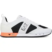 EA7 unisex. 7X000334_AF18610 Träningsskor Svart & Vit Snören vita, svarta (45 1/3), Karta, Nyckelband, Casual