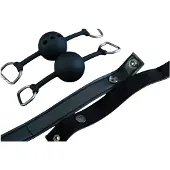 Sei mio - Silent Authority - Progressive Interchangeable Ball Gag Set