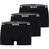 BOSS Korta Boxershorts Power 3-pack svart 001 Svart Storlek